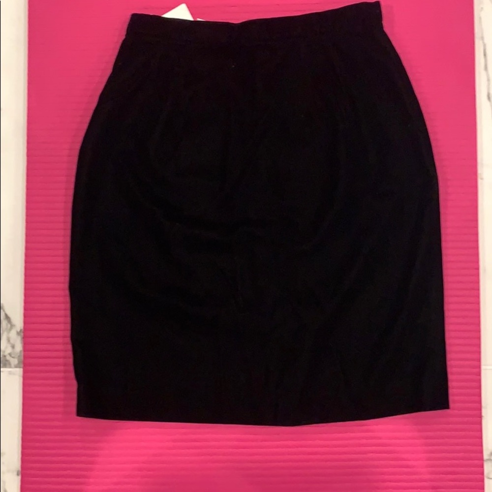 Talbots NWT velvet skirt